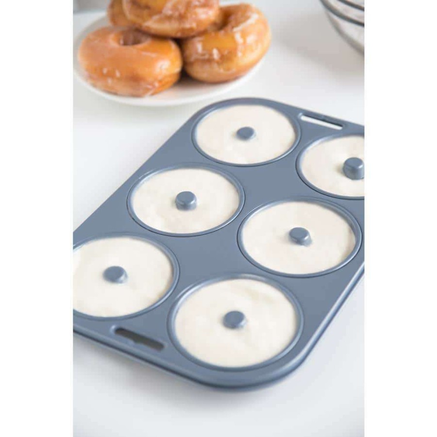 Baking Sheets * | Non-Stick 6-Cavity Donut Pan By Fox Run