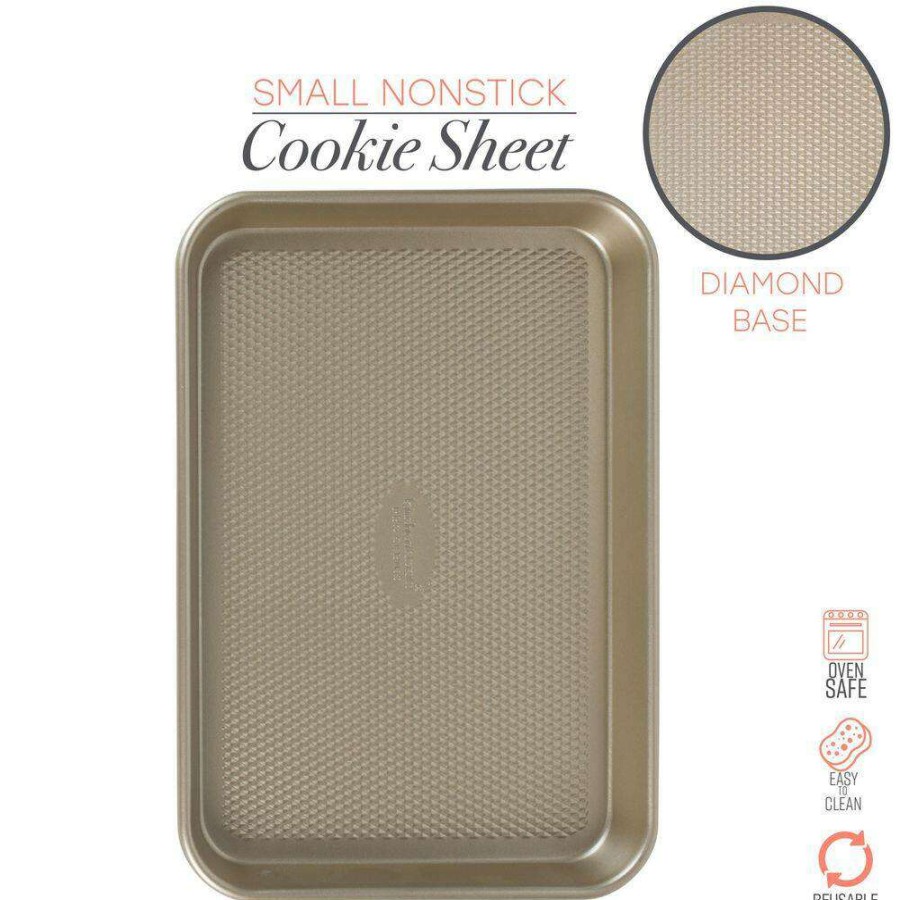 Baking Sheets * | Nonstick Baking Sheet With Diamond Base By Kitchen Details
