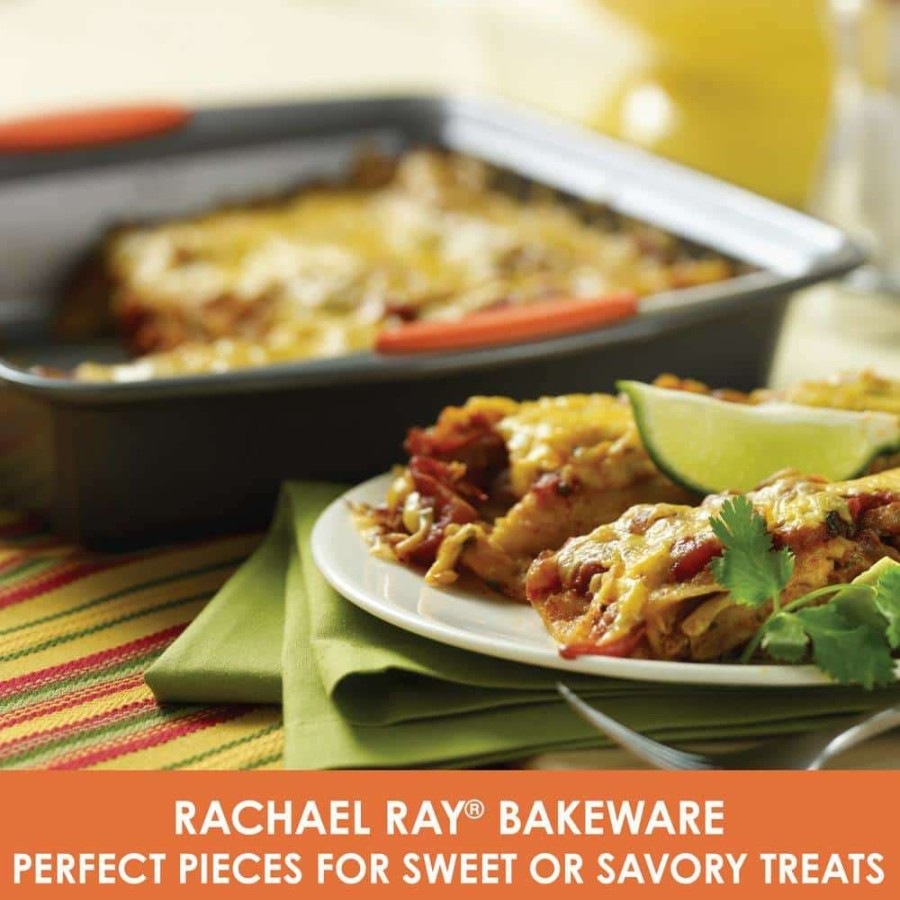 Baking Sheets * | 9-In. Square Oven Lovin' Round Cake Pan By Rachael Ray