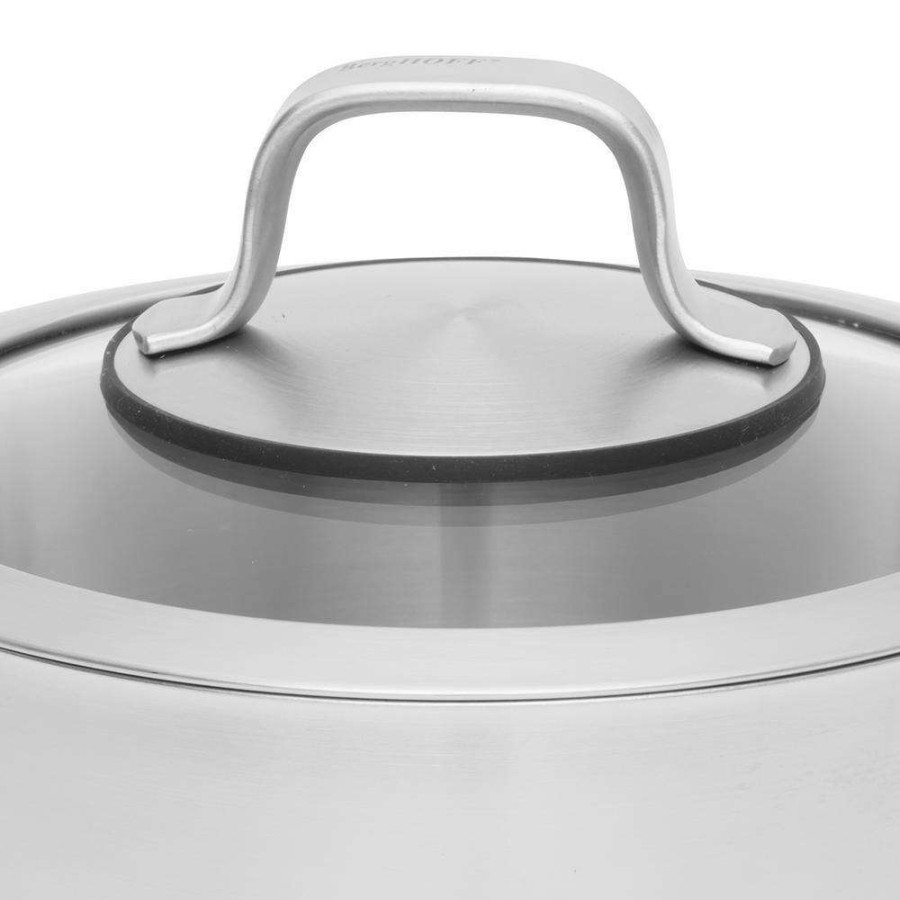 Casserole Dishes * | Essentials Manhattan 2.5 Qt. 7 In. 18/10 Ss Cov Casserole By Berghoff