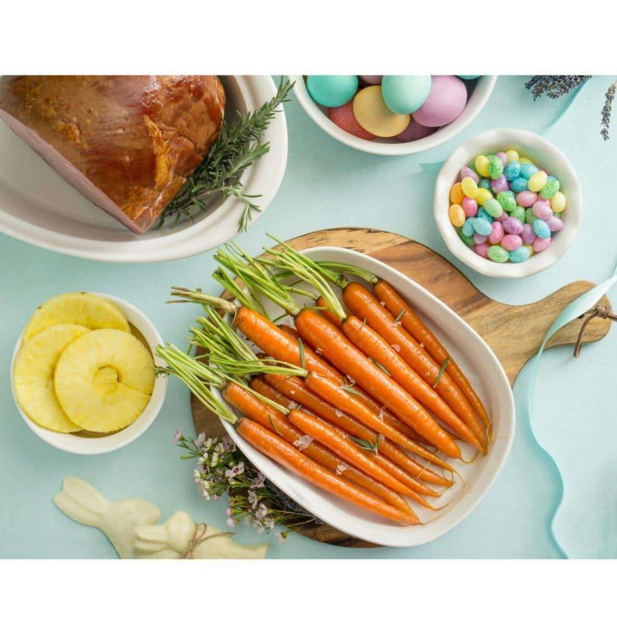 Casserole Dishes * | French White 4-Qt Oval Ceramic Casserole Dish With Glass Cover By Corningware